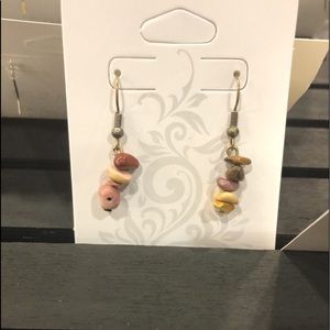 healing crystal earrings